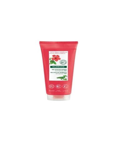 Klorane Nourishing Shower Gel with Organic Cupua u Butter with Hibiscus Flower 200ml