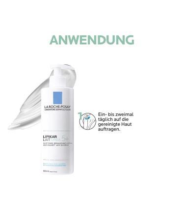 ROCHE-POSAY Lipikar Urea 5+ Lotion 400 ml - Best Moisturizer for Dry Skin | International Shipping Available - Buy Online on GoSupps.com