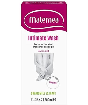 Buzzufy Maternea Intimate Feminine Wash Gel. Specially Developed to Take A Thorough Care of The Specific Ph Balance During Pregnancy and After Birth - 200 ml
