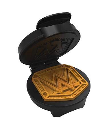 Uncanny Brands WWE Championship Belt Waffle Maker- Start Your Breakfast Like A Champion- Waffle Iron
