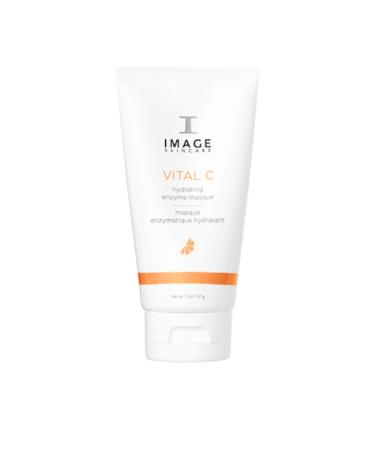 IMAGE Skincare  VITAL C Hydrating Enzyme Masque  Brightening Facial Mask with Vitamin C and Hyaluronic Acid  2 oz