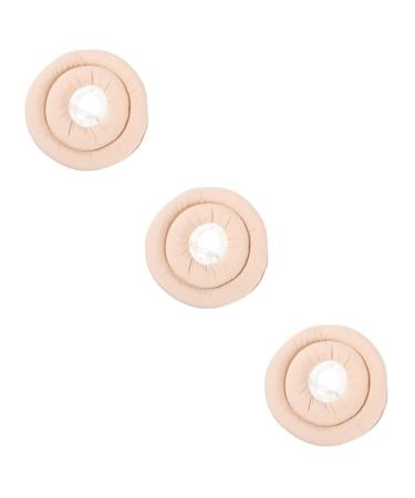 Kisangel 3pcs Elizabeth Circle Cat Surgery Cone for Cat The Waterproof Cloth is Filled with Pp Cotton Sx3pcs Beigex3pcs