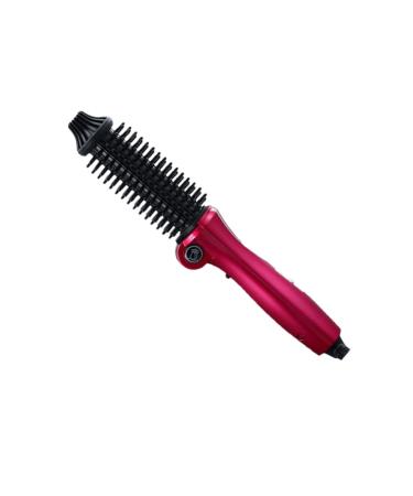 VINTORKY Ceramic Curling Brush Hair Curlers Hair Rollers Hair Curling Brush Travel Curling Brush