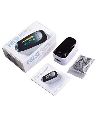 Fingertip Heart Rate Monitor | Pulse Meter Tool & Alarm for Sports & Aviation | OLED Display Monitor - Buy Online on GoSupps.com