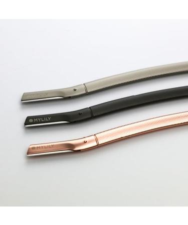 Mylily Eyebrow Razor - Silver Facial Razor for Women | Dermaplaning & Eyebrow Knife | Perfect Face Razor for Effortless Grooming - Buy Online on GoSupps.com