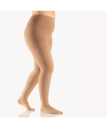 BORT AktiVen Extra CCL2 AT compression tights normal closed toe 3 caramel