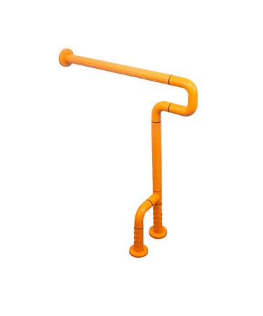 Bathroom Grab Bars Toilet Grab Bar Nylon Plastic Handrail With Stainless Steel Tube Disabled Non-Slip Bathroom Barrier-Free Auxiliary Frame