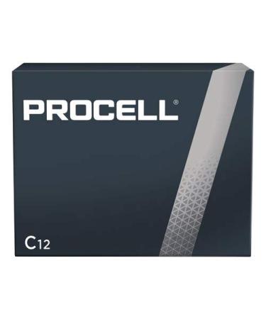 BATTERY ALKALINE C 12PK