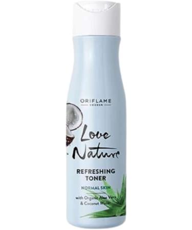 Buy Oriflame LOVE NATURE Refreshing Toner with Organic Aloe Vera & Coconut Water - 150ml | International Shipping - Buy Online on GoSupps.com