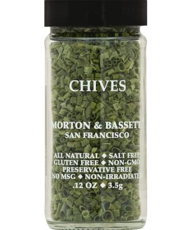 Morton and Bassett Chives, .12 Ounces
