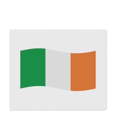 2 x Microfiber Cleaning Cloths for Glasses / Eyeglasses "Waving Irish Flag" (LC00024900)