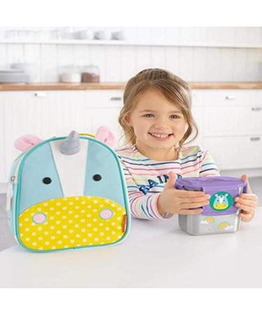 Skip Hop Zoo Stainless Steel Lunch Kit - Unicorn - Buy Online on GoSupps.com