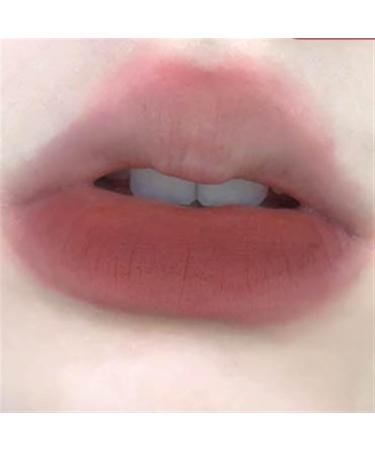 BADALO Velvet Mist Water Mist Lip Mud Soft Silky Matte Matte Vegan White NonStick Lip Gloss Lip Glaze Lipstick Color 2 Tobacco powder bean paste - Buy Online on GoSupps.com