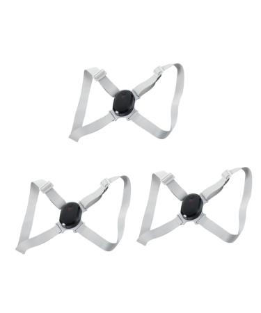 Healifty 3 Sets Orthotics Posture Correct Belt Humpback Belt Smart Hunchback Humpback Belt Child Adult Posture Humpback Trainer Adjustable Belt
