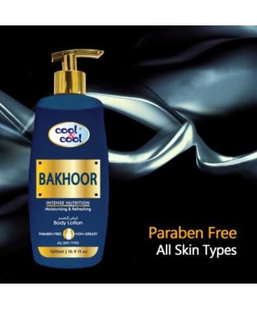 Cool & Cool Bakhoor Body Lotion 500ml | Non-Greasy & Paraben-Free | 12 Pack for Hydrated Skin - Buy Online on GoSupps.com