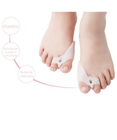 Norhogo 6 PCS Universal Hallux Valgus Brace - Unisex Protectors for Bunions - Adjustable & Comfortable Hallux Valgus Support - Buy Online on GoSupps.com