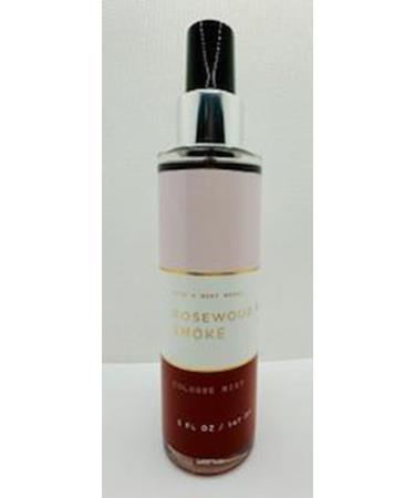 Rosewood & Smoke Cologne Mist Spray For Men 5 Ounce Maroon