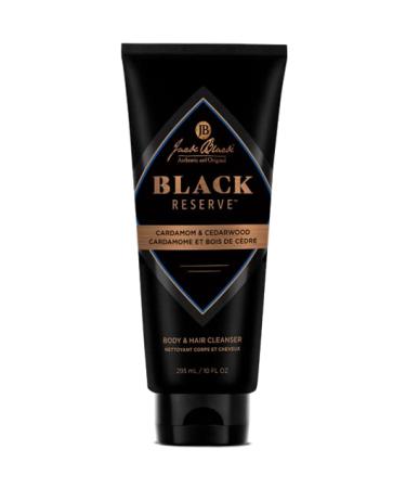 Jack Black Black Reserve Body & Hair Cleanser with Cardamom & Cedarwood 10 Fl Oz (Pack of 1)