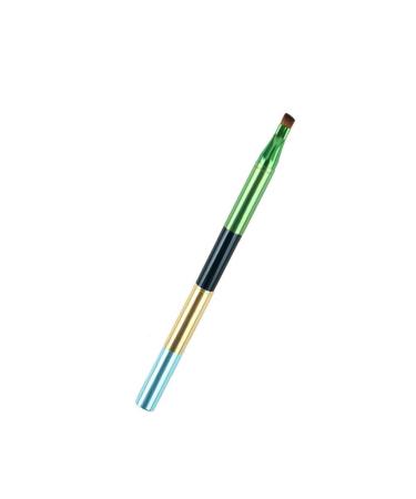 Buy NOLITOY 2pcs Detachable Cosmetics Brush Set Eyebrow Concealer Eyeliner & Lip Brushes for Travel | International Shipping Available - Buy Online on GoSupps.com