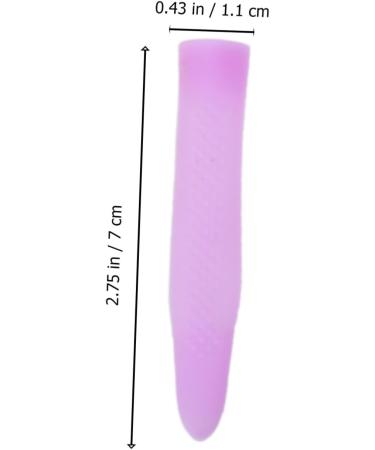 Beavorty 4 Pairs Cuticle Nipper Handle Sleeve Nail cat Nail caps Pouch Bag DIY Scissor Cuticle Scissor Handle Cover Sewing Safety Cover Embroidered Silica Gel - Buy Online on GoSupps.com