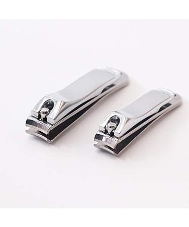 PSGS 2Pcs Men's Grooming Set Stainless Steel Toes Nail Clippers Cuticle Trimmer Nail Cutter Scissor Manicure Beauty Care (Color : Model 1) - Buy Online on GoSupps.com