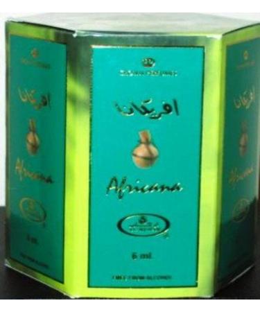Africana - 6ml (.2oz) Roll-on Perfume Oil by Al-Rehab (Crown Perfumes) (Box of 6)