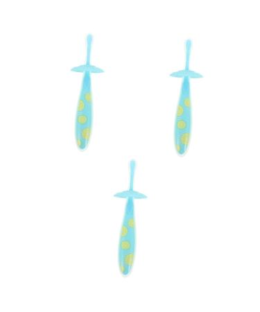 Mobestech 3 Partly toothbrush Children's toy toddler toys Insuffleiling tooth toothbrush for children toys for children children's tooth cleaners for children baby