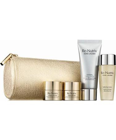 Estee Lauder Re-Nutri Starter Set Ultimate Lift Cream 7 ml + Ultimate Lift Eye Cream 7 ml + Hydrating Cream Cleanser 30 ml + Softening Lotion 30 ml + Cosmetic Bag