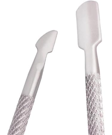 Stainless Steel Cuticle Pusher Nail Remover Dead Skin Removal Nail Tools for Professional Salon or Home Use - Buy Online on GoSupps.com