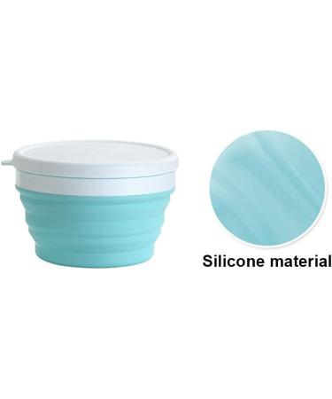 Jcassan 950ml Folding Bowl with Lid - Portable Collapsible Salad Bowl for Backpacking, Camping, Travel & Hiking - Buy Online on GoSupps.com