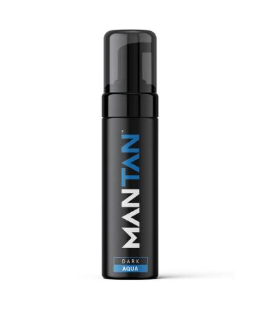 MANTAN - Dark Self Tan for Men | Male Instant Fake Self Tanner Bronzing Mousse For Body Face