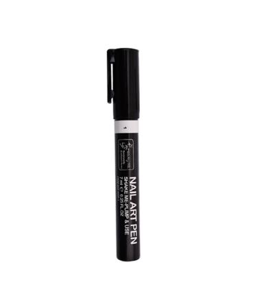 minkissy Nail Pen Design Nail Pen Art 3d Nail Polish medium Black