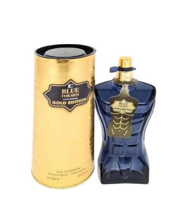 Blue For Men Gold Edition Eau de Parfum Amber Fougere fragrance for Men 3.4 - Buy Online on GoSupps.com