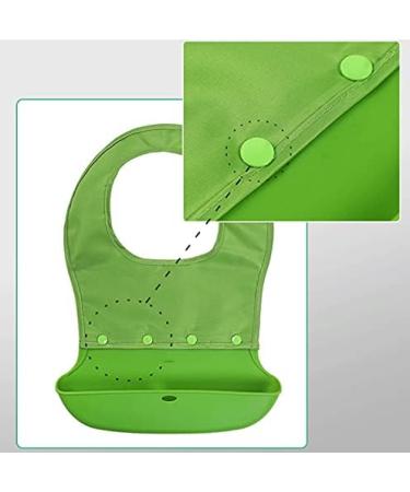 Adult bib with Optional Debris Catcher Washable Reusable Waterproof Clothing Protective Cover Diet bib B L - Buy Online on GoSupps.com