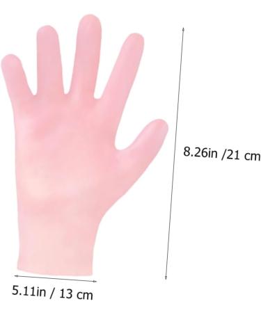 Healeved 2 Pairs Whitening Moisturizing Gloves Cotton Gloves White Gloves Men Moisturizing Gloves for Women Exfoliating Hand Gloves Cracked Hands Gloves Waterproof Gloves Soft Pink Sebs - Buy Online on GoSupps.com