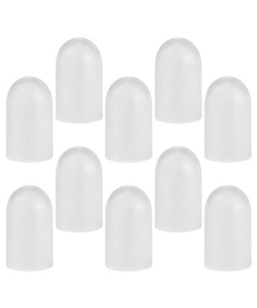 GLEAVI Toe Separator Toe Spacers 10pcs Toe Protectors Toe Cap Toe Guards Breathable Toe Covers Anti-wear Toe Protector Cover Toe Sleeves Elastic Toe Covers from Blisters Toe Separator Toe Spacers