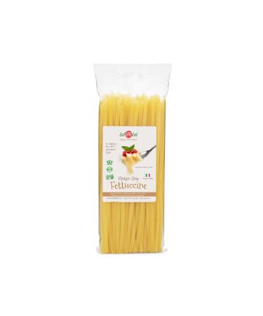 isiBisi Gluten Free Fettuccine Pasta - Organic Pasta Noodles, Authentic Italian Fettuccine - Vegan, Non GMO, Rice and Corn Flour - Made in Italy (1 Pack)