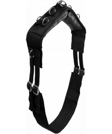 Horze Lunging Surcingle - Black Nylon - Pony Size - Buy Online on GoSupps.com