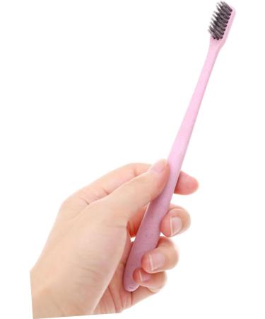 Gleavi 10-Pack Charcoal Toothbrushes | Eco-Friendly Compostable & Soft for the Whole Family | Natural Oral Care Solution - Buy Online on GoSupps.com