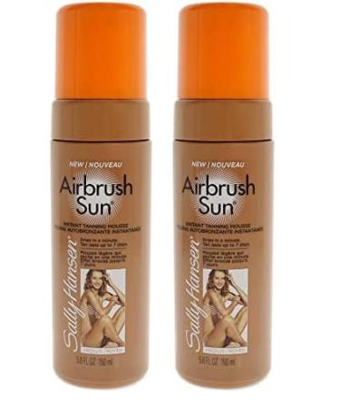 Sally Hansen Airbrush Sun Mousse Medium 5 Fl Oz (Pack of 2) Medium 2 Pack