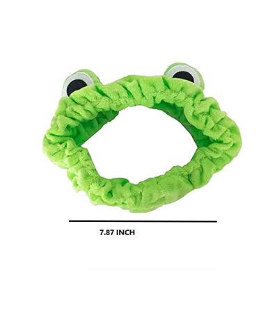Green Frog Hairbands for Women - 2 PCS Washable Elastic Headbands for Thick Hair - Buy Online on GoSupps.com