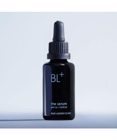 Blue Lagoon - BL+ The Serum Daily Anti-Aging Facial Treatment | Sustainable Bioactive Luxury Skincare (Mini 0.5 fl oz | 15 ml) - Buy Online on GoSupps.com