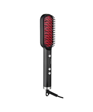 Hair Straightener Brush & DIY Hair Dryer Comb for Men & Women | Daily Use Styling Tool - Best Results - Buy Online on GoSupps.com