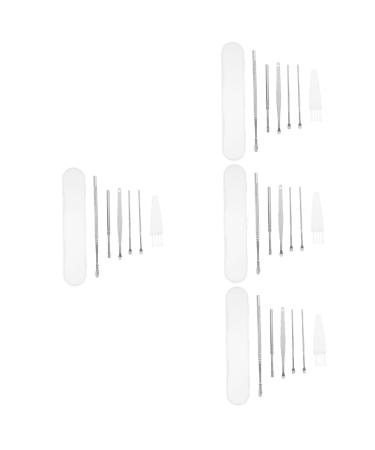 Hemoton 16 Sets Ear Pick Tool Earwax Cleaning Kit Ear Wax Pick Ear Pick Kit Kids Tool Ear Wax Remover Cleaning Tools Kit De Limpieza De Ear Wax Scraper Child Stainless Steel Cleaner
