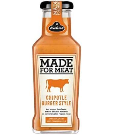 KUHNE Made For Meat Chipotle Burger Style Sauce 235 ml - Pack of 3 - Buy Online on GoSupps.com
