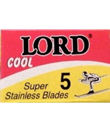 100 Lord Cool Double Edge Razor Blades - Premium Quality for a Smooth Shave | International Shipping Available - Buy Online on GoSupps.com
