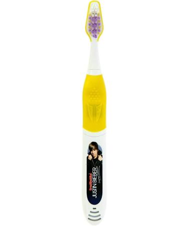 Justin Bieber Singing Toothbrush - Yellow | Somebody to Love & Love Me | International Shipping - Buy Online on GoSupps.com