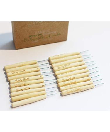 Lucky Teeth Bamboo Interdental Brushes/Flossers