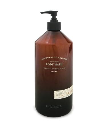 Archipelago Botanicals Botanico De Havana Body Wash | Cleansing and Moisturizing Daily Cleanser | Antioxidants and AHAs Hydrate and Exfoliate (15.3 fl oz)