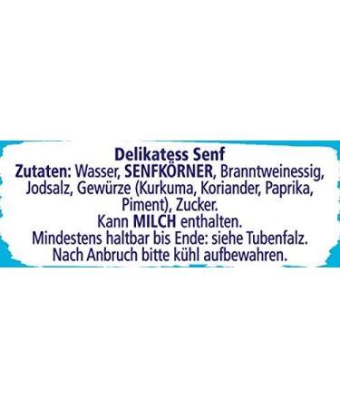 THOMY Medium Hot German Deli Mustard Tube | Brown & Yellow Mustard Seeds | 200 ml | Germany - Buy Online on GoSupps.com